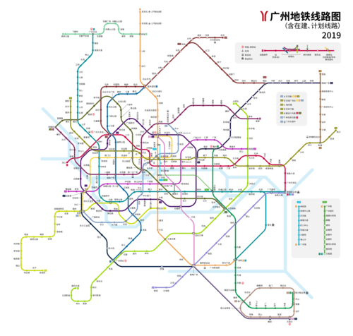 广州地铁图_广州地铁图2024